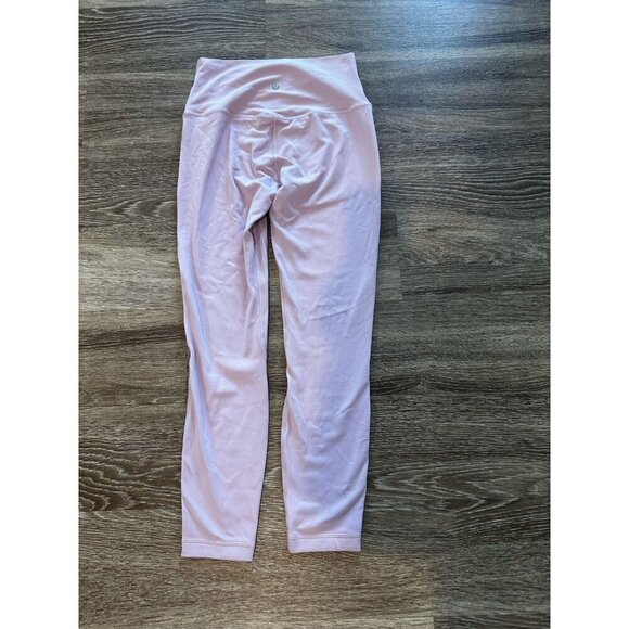 Lululemon Align High-Rise Pant 25" Pink Peony Size 6 - Picture 6 of 6